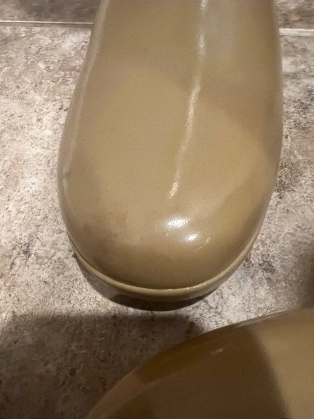 Hunter Tan Neutral Gloss Tall Rain Boots